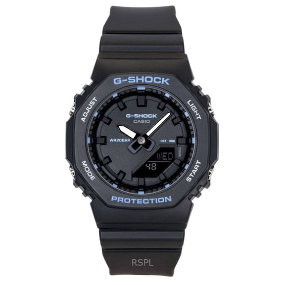 Casio G-Shock Analog Digital Bio-Based Resin Strap Black Dial Quartz GMA-P2100BA-1A 200M Women's Watch