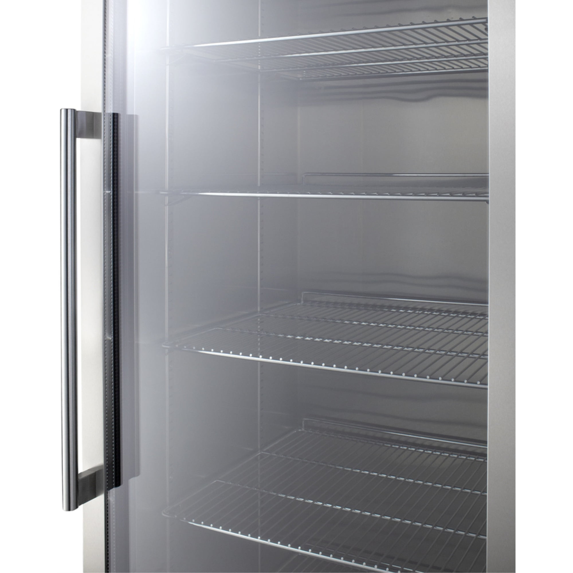 Summit Appliance PTHC125G 60 x 23.63 x 23.75 in. Single Chamber Warming Cabinet with Glass Door, Stainless Steel