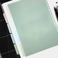 thumbnail image 3 of NICERIO 4 Sets PP Binder Tab Dividers for Notebook, Document Organization and Classification, Office and School Supplies, 3 of 6