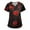 0-wine, variant on Valentine's Day Working Uniform Shirts for Women Love Heart Printed V-Neck Breathable Scrub Tops Short Sleeve Professionals Soft Stretch Workwear Shirt with Pockets wine 3X-Large
