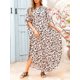 thumbnail image 3 of TFixol Vestido largo suelto para mujer, vestido camisero con botones y bolsillos para playa, 3 of 8