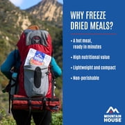 (6 Pouches) Mountain house Freeze Dried Emergency Survival Backpacking and Camping Food Fettuccine Alfredo with Chicken