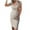 Gray, variant on Maternity Bodycon Dress Women Fashion Solid Color Short Sleeve Round Neck Baby Shower Maternity Dress Workwear Pregnancy Dresses for Women Summer