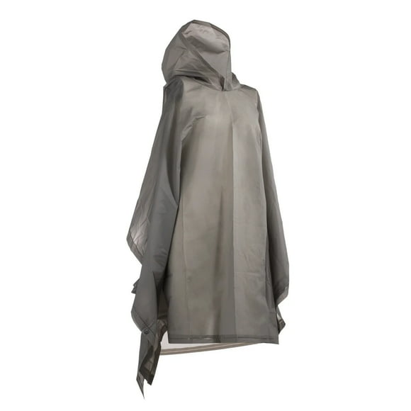 Totes Adult Rain Poncho - 0RP1 (Grey Smoke)