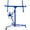 Blue + Iron, variant on Adjustable Drywall Panel Hoist Jack Lifter 11 for Ceiling and Wall Installation, Red Iron Construction with Brake