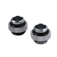 thumbnail image 2 of 10Pcs G1/4 Mini External Thread Male to Male Water Cooling Fitting Adapter Water Cooling Connector Silver, 2 of 9