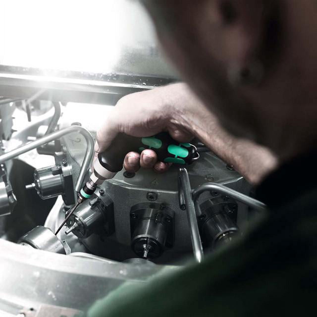 Wera - 5074739001 Kraftform 7440/41/42 Torque Screwdriver 0.3-6.0 Nm and Bit Set, 27-Piece