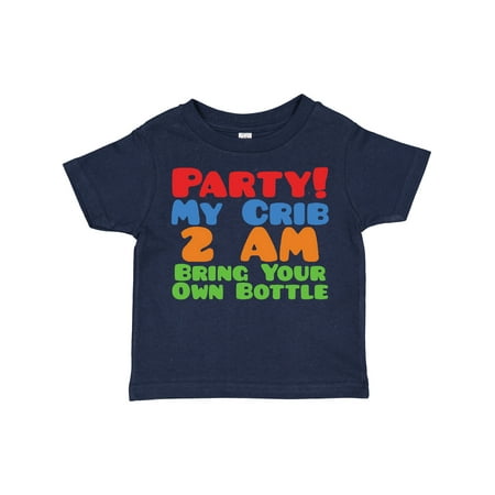 

Inktastic Party at My Crib Gift Toddler Boy or Toddler Girl T-Shirt