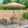 thumbnail image 3 of Abble 84" Tan Octagon Market Patio Umbrella, Adjustable Tilt, 3 of 6