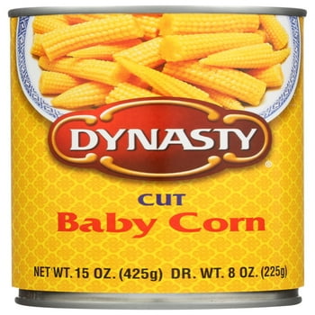 Dynasty Baby Corn Cut, 15 Oz