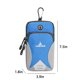 thumbnail image 2 of Brazalete para teléfono, bolso pequeño cruzado, se adapta a todos los teléfonos celulares, corriendo caminando, azul, 2 of 7
