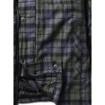 thumbnail image 4 of Ma Croix Mens Long Sleeve Padded Flannel Jacket with Hood, 4 of 6