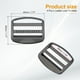 thumbnail image 2 of Hebilla Deslizante de Bloqueo Uxcell Aleación de Zinc Ajustable para Cintas de Liberación 1-1/2", Negro-Gris, Paquete de 4, 2 of 6