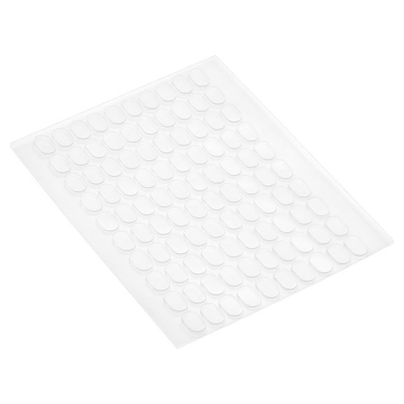 320Pcs Removable Gel Glue Putty, 0.51" x 0.31" Acrylic Adhesive Dot, Clear