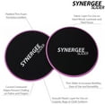 thumbnail image 3 of Synergee Power Pink Core Sliders - Dual Sided Use | Carpet | Hardwood, 3 of 6