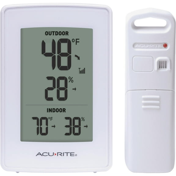 Chaney Instrument 622345 Digital Weather Station with Indoor & Outdoor Temp & Humidity