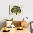 thumbnail image 6 of Tree of Life Abstract Wall Art Rustic Gold and Green Tree Leaf Wall Decor Nature Canvas Pictures for Living Room Bedroom Bathroom Colorful Simple Life Minimalist Poster Office Home Decorations 12x16”, 6 of 6