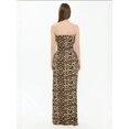 thumbnail image 4 of Animal Print Strapless Maxi Dress, 4 of 5