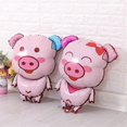 thumbnail image 4 of Globos de cerdo rosa con forma de cerdo de dibujos animados, globos de aluminio para baby shower, temática de animales de granja, fiesta de cumpleaños, suministros de boda, decoración, 4 of 4