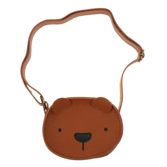 1pc Barra de dibujos animados Crossbody Bag Encantador animal en forma de un solo hombro para niños