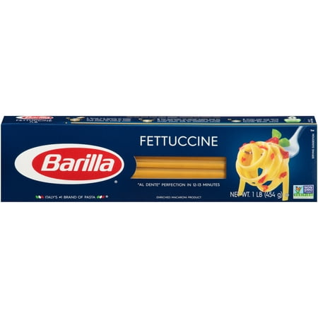 (4 pack) Barilla Pasta Fettuccine, 16 Oz
