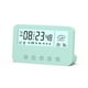 thumbnail image 1 of Sala de estar Desktop Digital Alarma Reloj de plástico Cuenta regresiva Temporizador Calendario Temperatura Humedad Medidor de humedad Bajo Ruido Home Supplies Verde Tipo 1 Inevent HA010357-03, 1 of 6