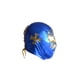 thumbnail image 2 of Mascara de Lucha Libre Deportes Martinez M Azul con Dorado, 2 of 2
