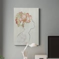 thumbnail image 5 of Fashion Floral Silhouette I Premium Gallery Wrapped Canvas - Ready to Hang - 40 x 60, 5 of 9