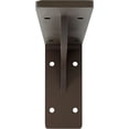 thumbnail image 6 of Ekena Millwork 2"W x 10"D x 4 3/4"H Embrey Steel Bracket, Hammered Brown, 6 of 12