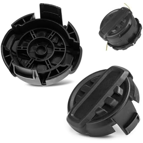 DCST922P1 Trimmer Head Replacement for DWO1DT995 Dewalt Weed Trimmer Head - Replaces Dewalt Trimmer Parts String Trimmer Head Cap DCST922P1 DCST922B DCST972X1 DCST925(2 Pack)