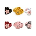 thumbnail image 4 of Baby Cute Flower Princess Soft-soled Toddler Cotton Fabric Shoes, 4 of 5