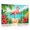 Color 3, variant on 8 Pack Art Acoustic Panels Sound Absorbing Flamingo Vibrant Colorful Tropical Landscape Flora Decorative Soundproof Wall Panels Self Adhesive for Nursery Game Room Bedroom 48"x32"