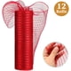 thumbnail image 4 of Juego de 12 rollos de cinta de malla decorativa metálica de 25 cm x 9 m de Timgle, 4 of 6