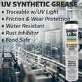 thumbnail image 2 of Super Lube 41150/UV Synthetic UV Grease (NLGI 2), 14.1 oz Cartridge, Translucent White, 2 of 5