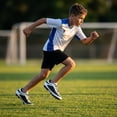 thumbnail image 4 of &nbsp;Vizari USA Infinity Soccer Cleats for Kids – Lightweight, Durable Youth Firm Ground Soccer Shoes for Boys and Girls - White Black, 1.5, 4 of 6