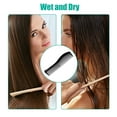 thumbnail image 5 of Unique Bargains 2 Pcs Anti Static Hair Comb Wide Tooth for Thick Curly Hair Hair Care Detangling Comb Black, 5 of 7