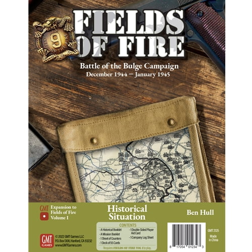 GMT Games Fields of Fire: The Bulge Campaign GMT 2125