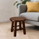 thumbnail image 1 of Taburete pequeño de madera maciza, taburete redondo pequeño de roble, taburete de madera maciza, taburete circular pequeño, taburete para lavandería, taburete para cambiar zapatos, silla, taburete red, 1 of 6