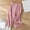 Pink, variant on Striped Pants for Girls High Waisted Wide Leg Cotton Linen Trendy Beach Pull On Elastic Waist Casual Flowy Pants