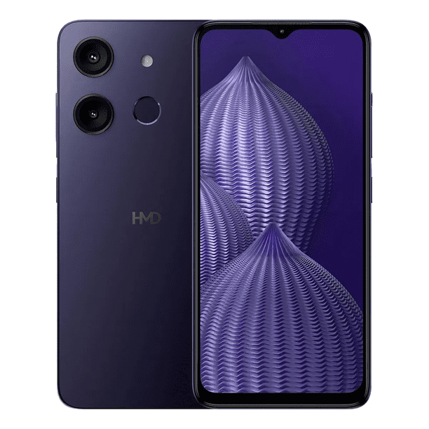 Smartphone Hmd Aura Dual Sim 4+4gb Ram / 128gb Desbloqueado Negro Indigo