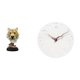 thumbnail image 1 of Reloj escultórico artístico para sala de estar, entrada, pasillo, cocina, oficina, estudio, escritorio, mesa, estantería, 1 of 8
