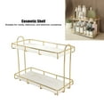 thumbnail image 4 of Makeup Holder Bathroom Countertop Organizer 2 Tier Bathroom Shelf Countertop Standing Shelf Cosmetic Storage Rack Holder, 4 of 7