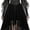 Grey, variant on Witch Dress Women Butterfly Sleeve Mesh Dresses 2026 Halloween Costumes Adults Cute Medieval Vampire Gothic Outfit, Halloween Cosplay Costumes