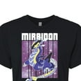 thumbnail image 3 of Pokémon - Miraidon Legend - Juniors Cropped Cotton Blend T-Shirt, 3 of 5