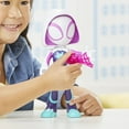 thumbnail image 6 of Marvel Spidey and His Amazing Friends Supersized Ghost-Spider Action Figure, Preschool Superhero Toys, 6 of 8