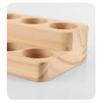 thumbnail image 5 of Essential Oil Rack Basdi 2-Tier Wooden Essential Oil Display Stand - 12-Slot Natural Hardwood Rack for Aromatherapy Bottles | Sturdy, Compact, Showcases Collections for Home and Retail, Beige, 5 of 6