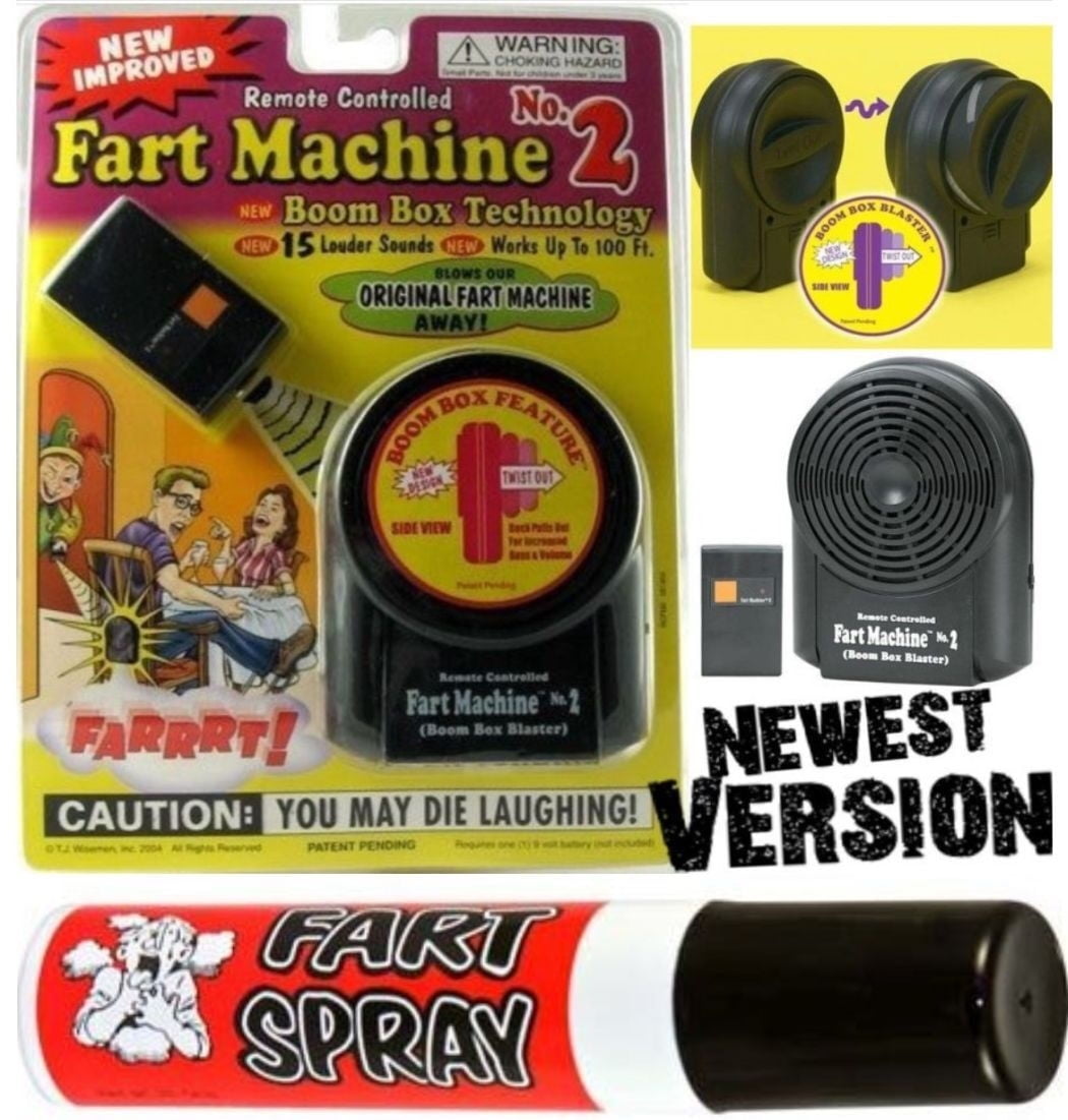 1 Box of 3 Stink Bombs ~ COMBO Prank Joke Gag 1 FART MACHINE #2 with remote 