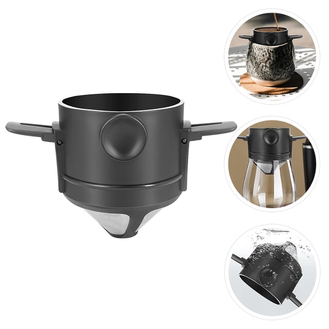Nestingho 1Ud De Café Para Uso Con Material Acero Inoxidable Y Plástico Color Negro
