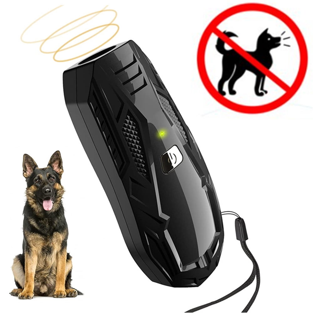 Queenmew Handheld Bark Control Device, Ultrasonic Anti Barking Device