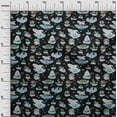 thumbnail image 3 of oneOone Polyester Spandex Black Fabric Beach Hawai Sewing Fabric By The Yard Printed Diy Clothing Sewing Supplies 56 Inch Wide, 3 of 4